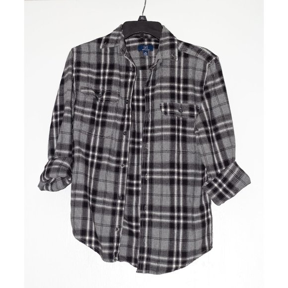 George Flannel Button-Down - Picture 1 of 4
